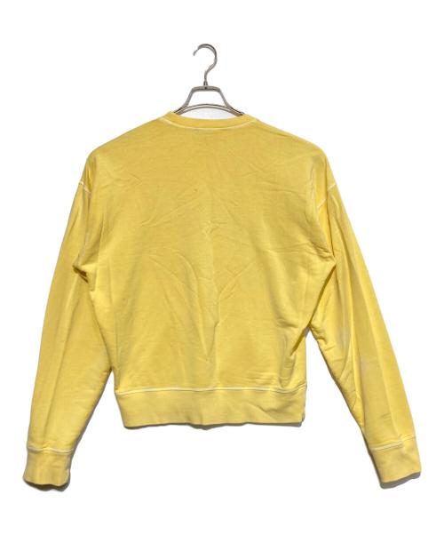 DSQUARED2（ディースクエアード）DSQUARED2 (ディースクエアード) ロゴスウェット イエロー サイズ:Ｍの古着・服飾アイテム
