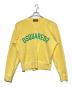DSQUARED2（ディースクエアード）の古着「ロゴスウェット」｜イエロー