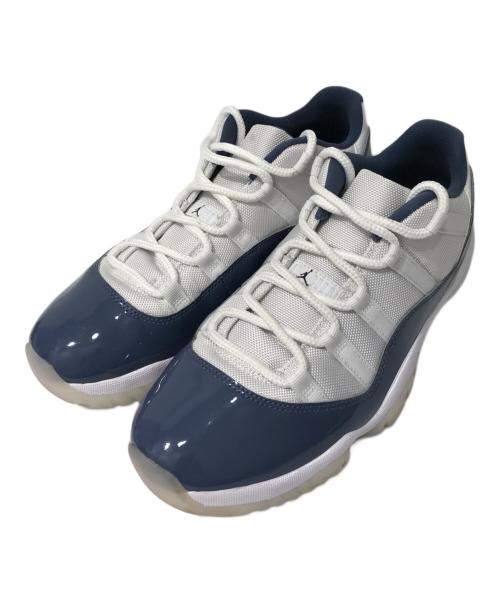 NIKE（ナイキ）NIKE (ナイキ) ローカットスニーカー ホワイト×ブルー サイズ:28の古着・服飾アイテム