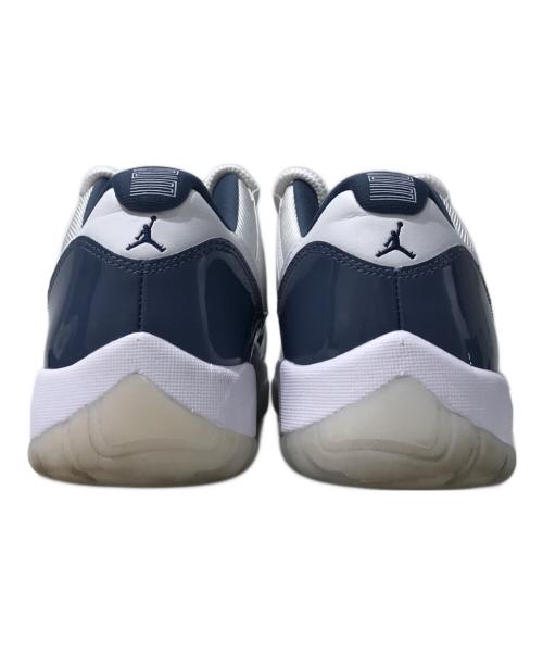 NIKE（ナイキ）NIKE (ナイキ) ローカットスニーカー ホワイト×ブルー サイズ:28の古着・服飾アイテム