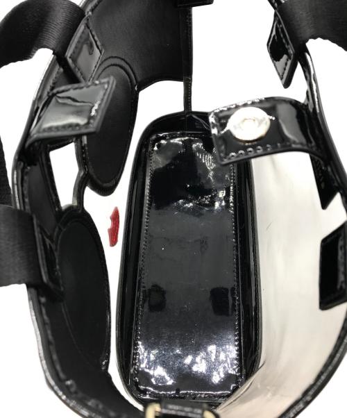 alice+olivia（アリスアンドオリビア）alice+olivia (アリスアンドオリビア) 2WAY クロスボディーサングラスガールバッグ ブラックの古着・服飾アイテム