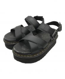 Dr.Martens（ドクターマーチン）の古着「VOSS 2 QUADプラットフォームサンダル」｜ブラック