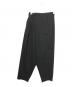 GROUND Y（グラウンドワイ）の古着「サルエルパンツ」｜ブラック