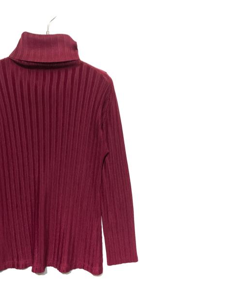 PLEATS PLEASE（プリーツプリーズ）PLEATS PLEASE (プリーツプリーズ) 長袖ブラウス ピンク サイズ:3の古着・服飾アイテム