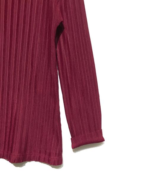 PLEATS PLEASE（プリーツプリーズ）PLEATS PLEASE (プリーツプリーズ) 長袖ブラウス ピンク サイズ:3の古着・服飾アイテム