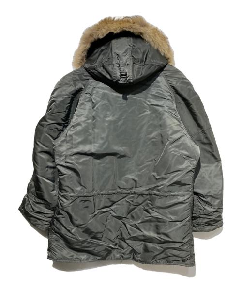 ALPHA INDUSTRIES（アルファインダストリーズ）ALPHA INDUSTRIES (アルファインダストリーズ) N-3Bタイプコート オリーブ サイズ:Mの古着・服飾アイテム