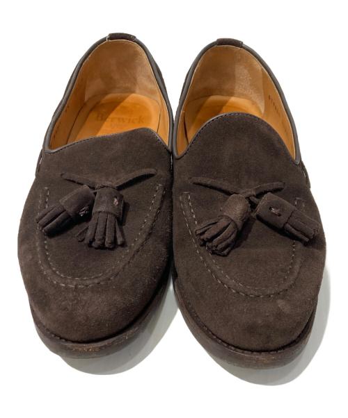 berwick（バーウィック）berwick (バーウィック) タッセルローファー ブラウン サイズ:5 1/2の古着・服飾アイテム