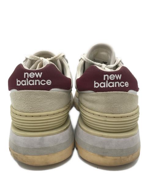 NEW BALANCE（ニューバランス）NEW BALANCE (ニューバランス) ローカットスニーカー ホワイト サイズ:26.5の古着・服飾アイテム