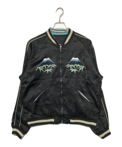 東洋エンタープライズ（トウヨウエンタープライズ）東洋エンタープライズ (トウヨウエンタープライズ) Acetate Souvenir Jacket/アセテートスーベニアジャケット ブラック サイズ:特大の古着・服飾アイテム