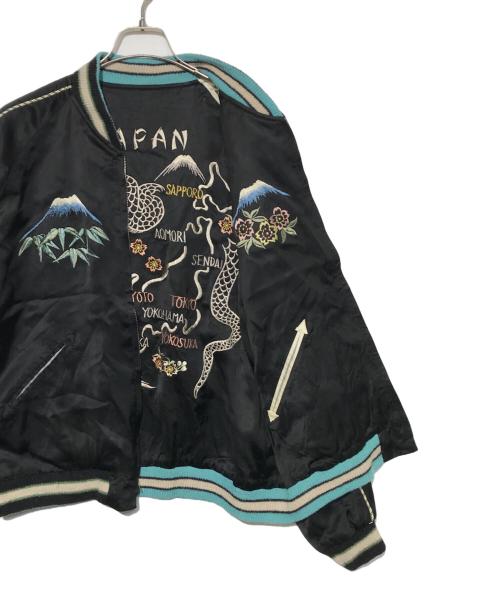 東洋エンタープライズ（トウヨウエンタープライズ）東洋エンタープライズ (トウヨウエンタープライズ) Acetate Souvenir Jacket/アセテートスーベニアジャケット ブラック サイズ:特大の古着・服飾アイテム