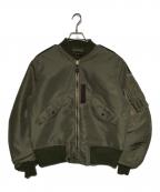 BUZZ RICKSON'Sバズリクソンズ）の古着「L-2フライトジャケット」｜グリーン