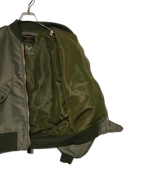 BUZZ RICKSON'S（バズリクソンズ）BUZZ RICKSON'S (バズリクソンズ) L-2フライトジャケット グリーン サイズ:38の古着・服飾アイテム