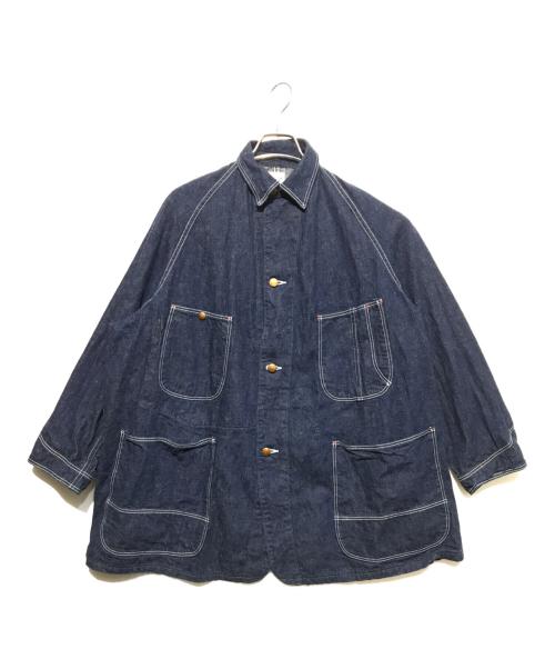 orSlow（オアスロウ）orSlow (オアスロウ) ルーズフィットカバーオール インディゴ サイズ:FREEの古着・服飾アイテム