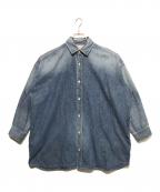 journal standard luxeジャーナルスタンダード ラックス）の古着「10OZdenimシャツ」｜ブルー