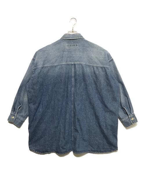 journal standard luxe（ジャーナルスタンダード ラックス）journal standard luxe (ジャーナルスタンダード リュクス) 10OZdenimシャツ ブルー サイズ:FREEの古着・服飾アイテム