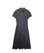 theoryセオリー）の古着「シャツワンピース」｜ネイビー