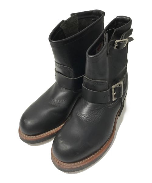 RED WING（レッドウィング）RED WING (レッドウィング) エンジニアブーツ ブラック サイズ:24.5の古着・服飾アイテム