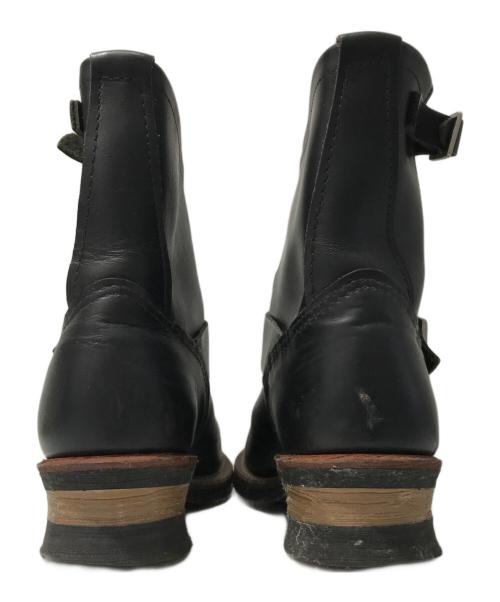 RED WING（レッドウィング）RED WING (レッドウィング) エンジニアブーツ ブラック サイズ:24.5の古着・服飾アイテム