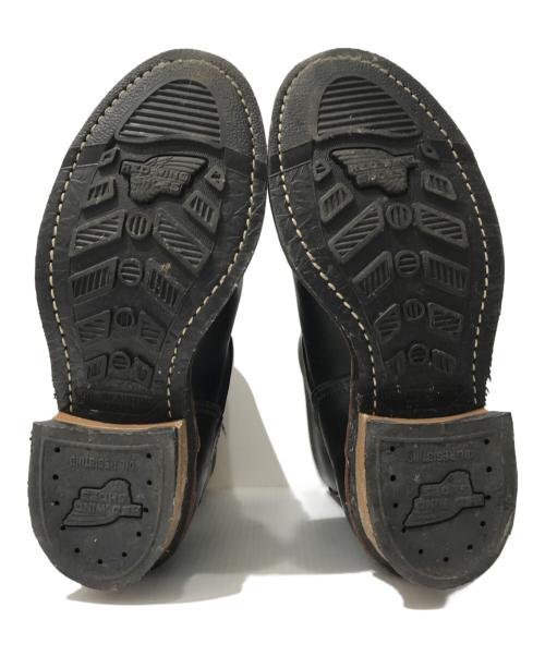 RED WING（レッドウィング）RED WING (レッドウィング) エンジニアブーツ ブラック サイズ:24.5の古着・服飾アイテム