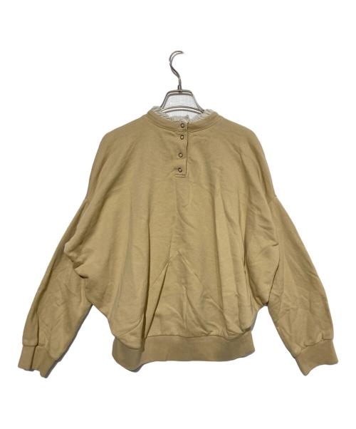 Vivienne Westwood（ヴィヴィアンウエストウッド）Vivienne Westwood (ヴィヴィアンウエストウッド) ロゴスウェット ベージュ サイズ:Mの古着・服飾アイテム