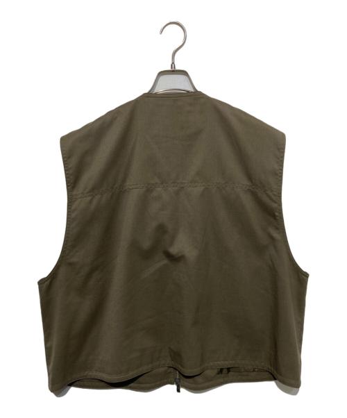 MAISON SPECIAL（メゾンスペシャル）MAISON SPECIAL (メゾンスペシャル) フィッシングベスト カーキ サイズ:2の古着・服飾アイテム