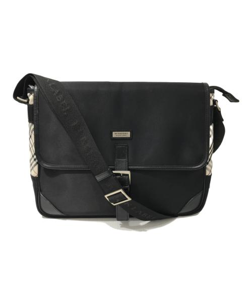 BURBERRY BLACK LABEL（バーバリーブラックレーベル）BURBERRY BLACK LABEL (バーバリーブラックレーベル) ショルダーバッグ ブラックの古着・服飾アイテム