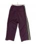 MAISON SPECIAL (メゾンスペシャル) Washed Nylon Crochet Side Line Prime-Wide Easy Pants パープル サイズ:M：6000円
