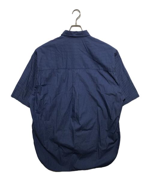 MAISON SPECIAL（メゾンスペシャル）MAISON SPECIAL (メゾンスペシャル) Prime-Over Short Sleeve Shirt Coat ブルー サイズ:1の古着・服飾アイテム