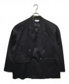 MAISON SPECIALメゾンスペシャル）の古着「Wool Mix Prime-Over Double Tailored Jacket」｜ネイビー