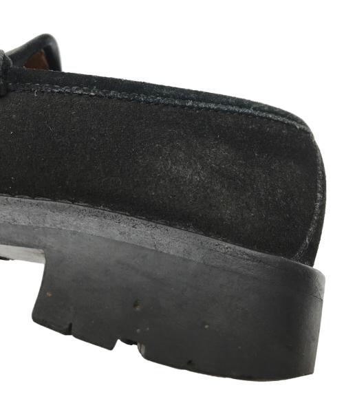 GUCCI（グッチ）GUCCI (グッチ) ローファー モカシン ドライビングシューズ ブラック サイズ:5 1/2の古着・服飾アイテム