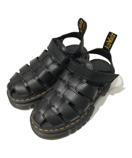 Dr.Martens（ドクターマーチン）Dr.Martens (ドクターマーチン) RICKI FISHERMANサンダル ブラック サイズ:UK4の古着・服飾アイテム