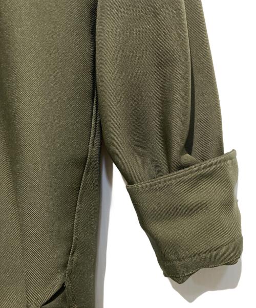 HYKE（ハイク）HYKE (ハイク) ハイネックブラウス カーキ サイズ:1の古着・服飾アイテム