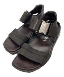 PRADA（プラダ）の古着「バックルベルトサンダル」｜ブラウン