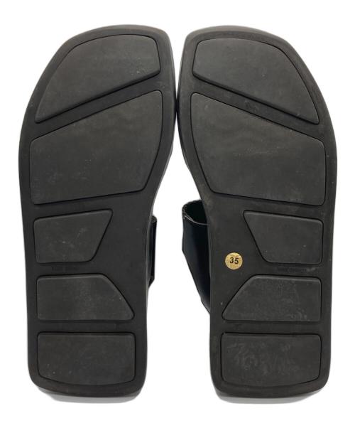 PRADA（プラダ）PRADA (プラダ) バックルベルトサンダル ブラウン サイズ:35の古着・服飾アイテム