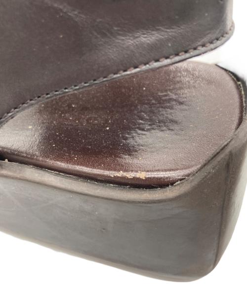 PRADA（プラダ）PRADA (プラダ) バックルベルトサンダル ブラウン サイズ:35の古着・服飾アイテム