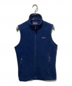 Patagoniaパタゴニア）の古着「ボアベスト」｜ネイビー