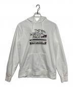 THE NORTH FACE×SUPREMEザ ノース フェイス×シュプリーム）の古着「Metallic Logo Hooded Sweatshirt」｜ホワイト