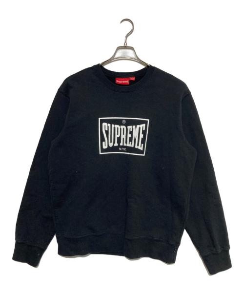 SUPREME（シュプリーム）Supreme (シュプリーム) 19SS Warm Up Crewneck ブラック サイズ:Mの古着・服飾アイテム