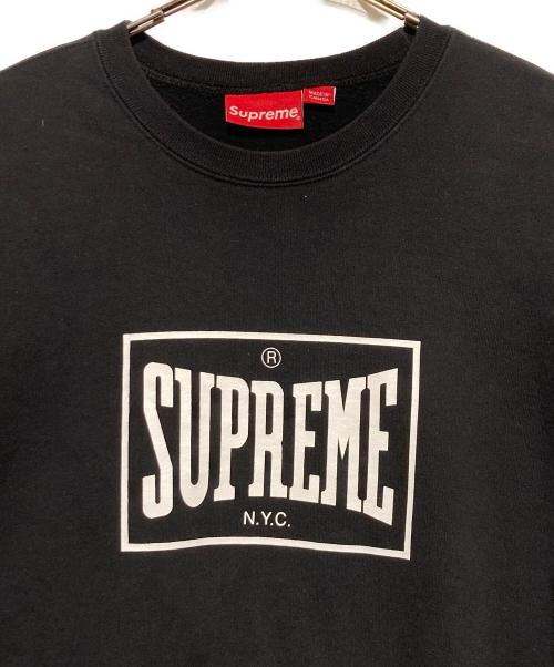 SUPREME（シュプリーム）Supreme (シュプリーム) 19SS Warm Up Crewneck ブラック サイズ:Mの古着・服飾アイテム