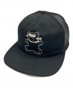 SUPREME×UNDERCOVERシュプリーム×アンダーカバー）の古着「Mesh Back 5-Panel Cap」｜ブラック