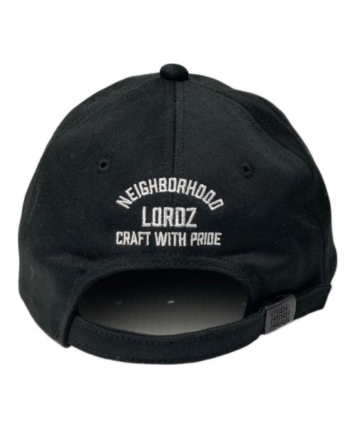 NEIGHBORHOOD（ネイバーフッド）NEIGHBORHOOD (ネイバーフッド) LORDZ OF BROOKLYN (ローズオブブルックリン) Dad Cap ブラックの古着・服飾アイテム