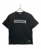 NEIGHBORHOOD×Schottネイバーフッド×ショット）の古着「コラボTシャツ」｜ブラック