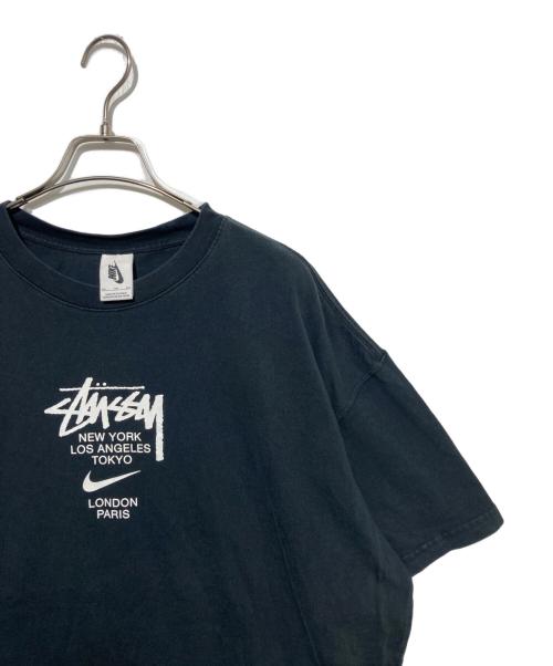 NIKE（ナイキ）NIKE (ナイキ) stussy (ステューシー) International T-Shirt ブラック サイズ:2XLの古着・服飾アイテム