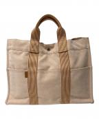 HERMESエルメス）の古着「ニューフールトゥMMハンドバッグ」｜オレンジ