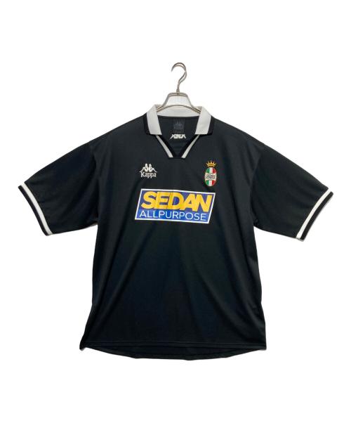 SEDAN ALL-PURPOSE（セダンオールパーパス）SEDAN ALL-PURPOSE (セダンオールパーパス) Kappa (カッパ) Game Shirts ブラック サイズ:XLの古着・服飾アイテム