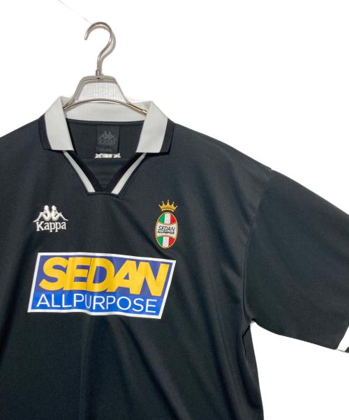 SEDAN ALL-PURPOSE（セダンオールパーパス）SEDAN ALL-PURPOSE (セダンオールパーパス) Kappa (カッパ) Game Shirts ブラック サイズ:XLの古着・服飾アイテム