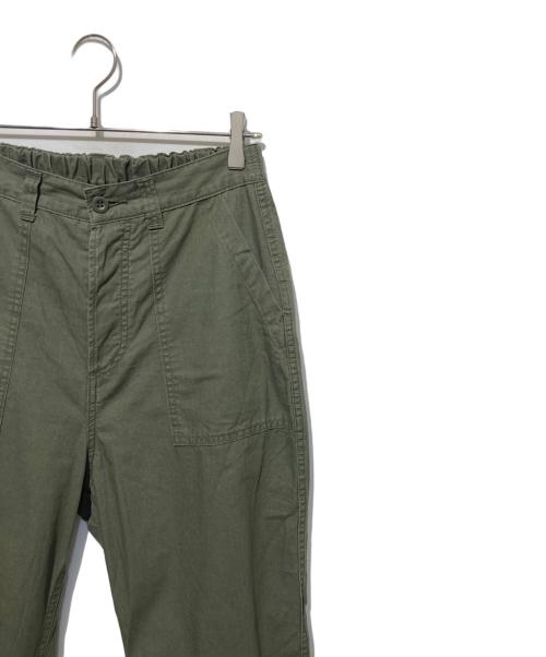 journal standard luxe（ジャーナルスタンダード ラックス）JOURNAL STANDARD LUXE (ジャーナルスタンダード ラックス) リップストップベイカーパンツ カーキ サイズ:Sの古着・服飾アイテム