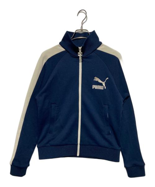 PUMA（プーマ）PUMA (プーマ) 別注トラックジャケット ネイビー サイズ:Sの古着・服飾アイテム