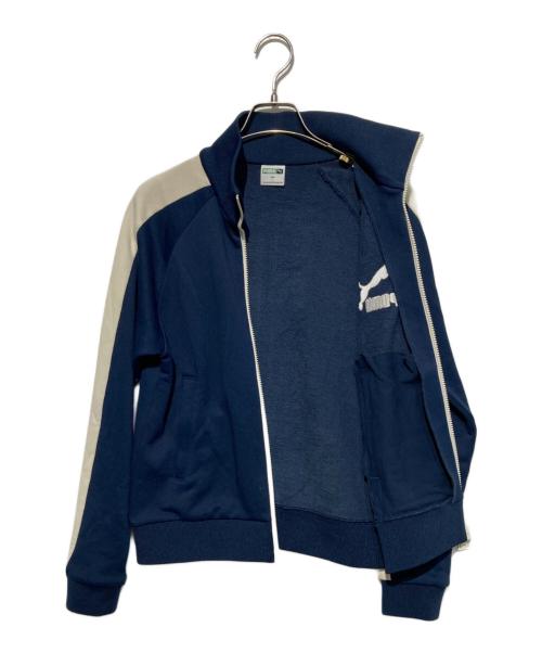 PUMA（プーマ）PUMA (プーマ) 別注トラックジャケット ネイビー サイズ:Sの古着・服飾アイテム