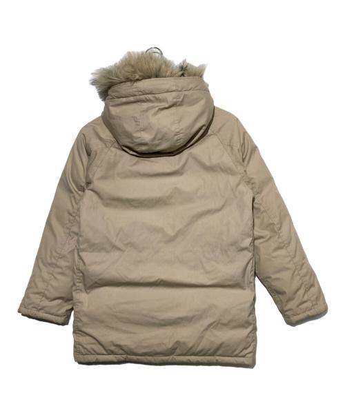 THE NORTHFACE PURPLELABEL（ザ・ノースフェイス パープルレーベル）THE NORTHFACE PURPLELABEL (ザ・ノースフェイス パープルレーベル) 65/35 Long Serowダウンジャケット ベージュ サイズ:Sの古着・服飾アイテム